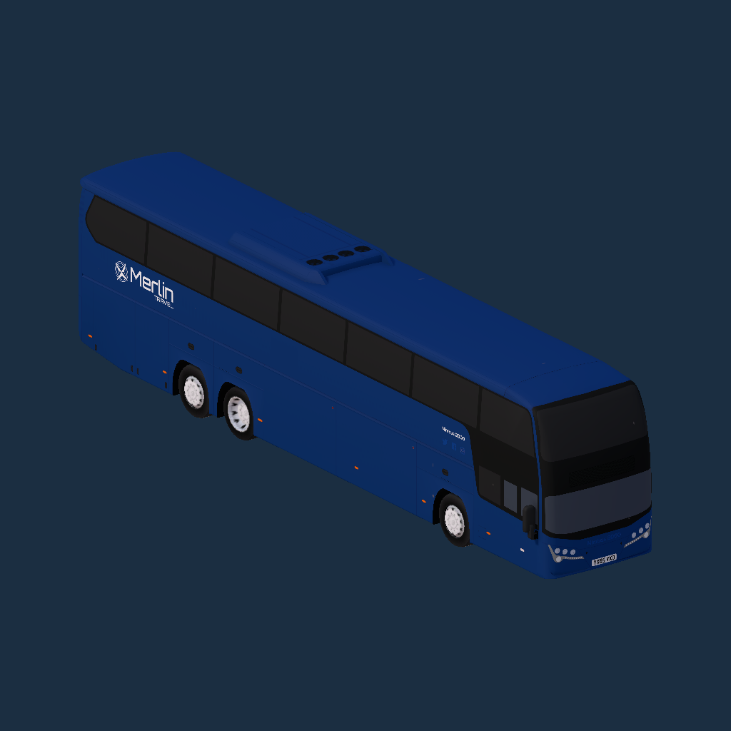 Merlin Travel | Plaxton Elite 15m Interdeck (68 Seat) [YX65 VXO]