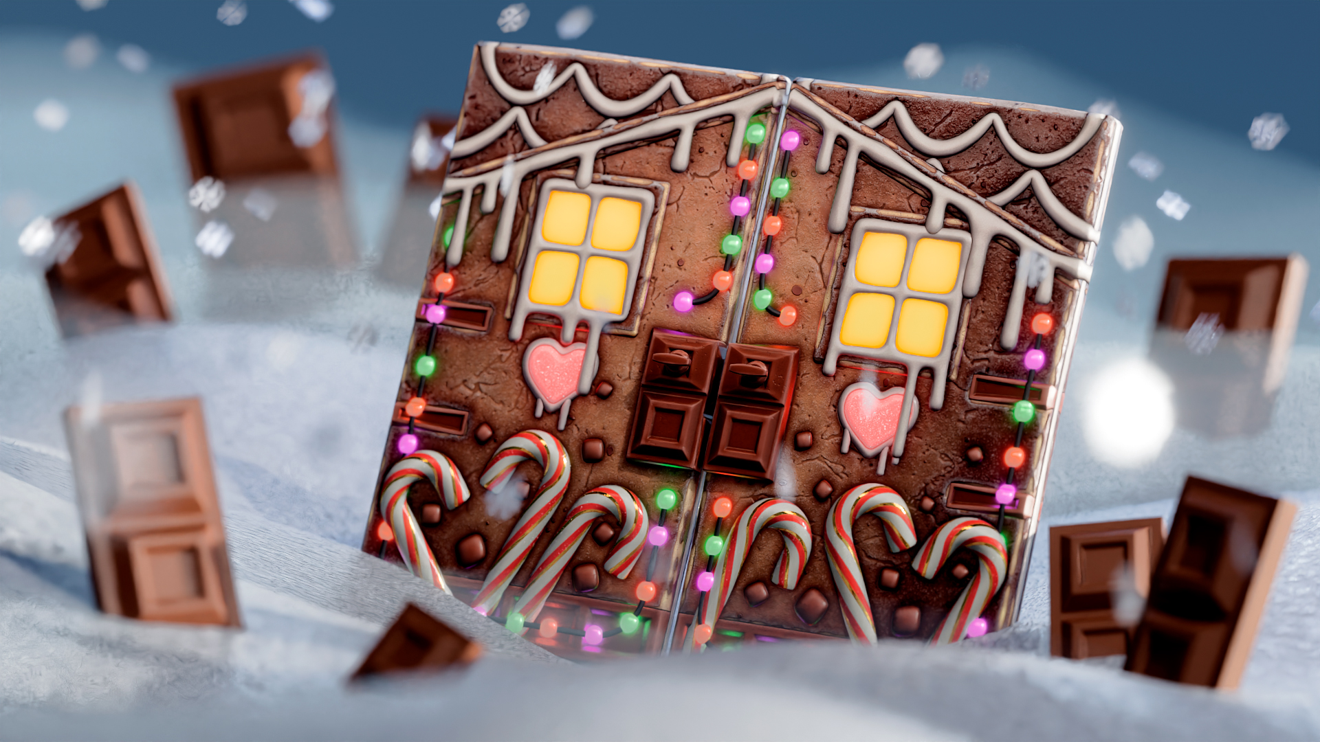 Gingerbread Metal Double Door screenshot 1
