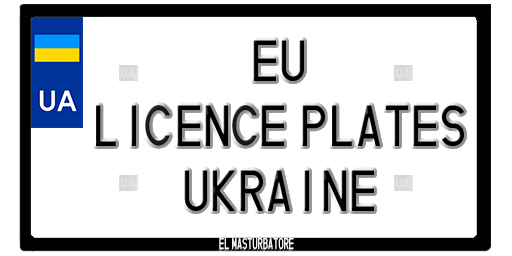 EU Licence Plates - #50 Ukraine preview