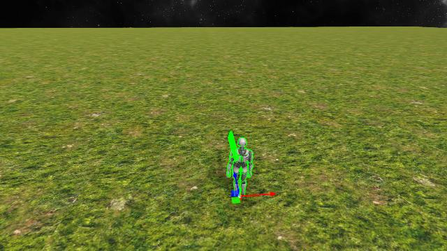 shot vision target bounces with projectiles