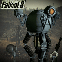 Fallout 3 Mister Handy (Animated) | Playermodel |
