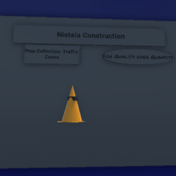 Nisteia Construction: Traffic cone