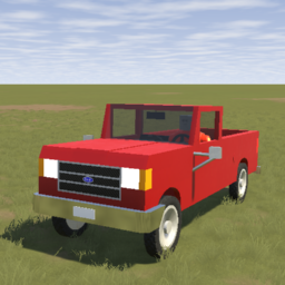 1990 Ford F-150 (Red)