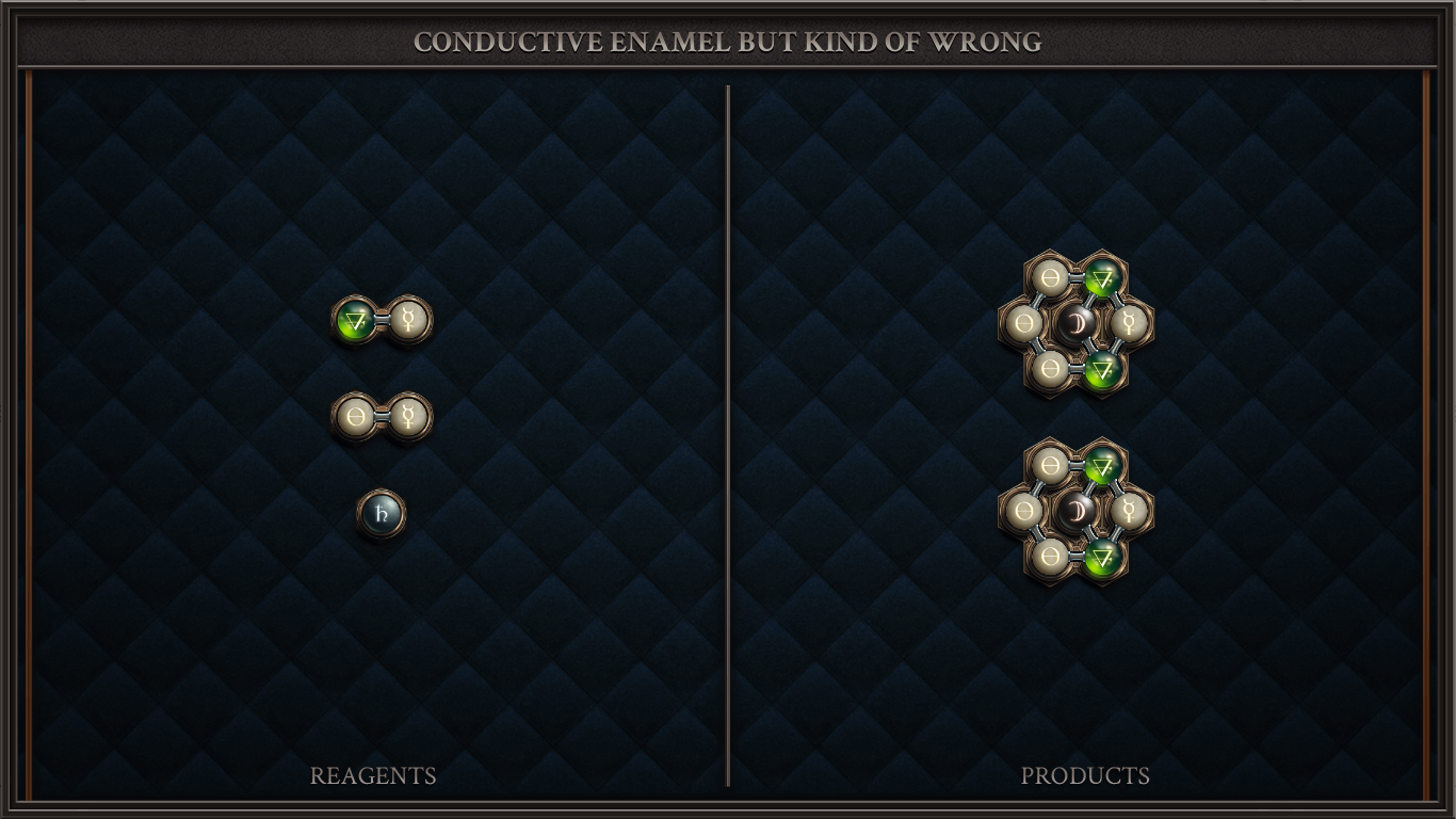 Conductive Enamel But Kind Of Wrong
