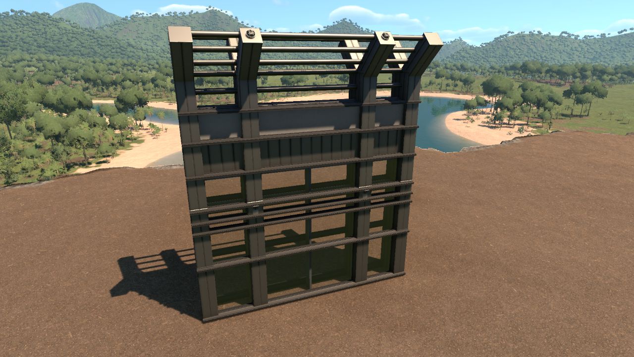 Containment Wall LG Glass
