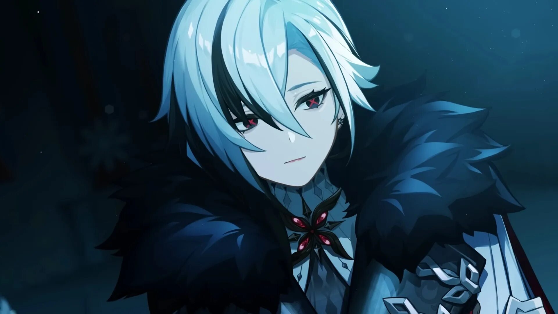 R-18 Arlecchino (Genshin Impact) animated Pills 2
