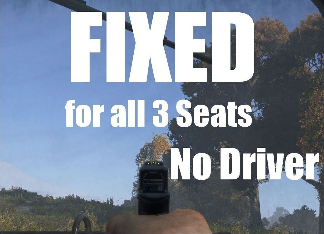 Shooting in Vehicle All 3 Seats (FIX) by Ladra Karasu  (THE ORIGINAL MODDERS FIXED THEIR MOD THX TO MY FIX BUT DIDNT MENTION ME)