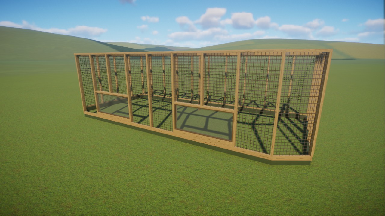Basic Wooden Small Cat Aviary