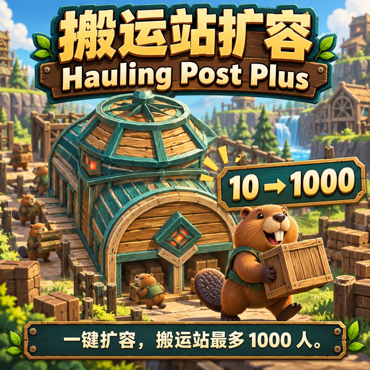 Hauling Post Plus 搬运站扩容 preview