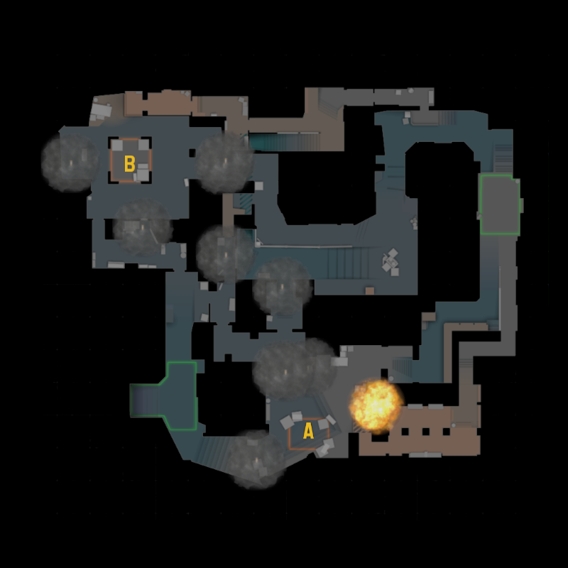 mirage nades by nesnalica – Counter-Strike 2 Mod