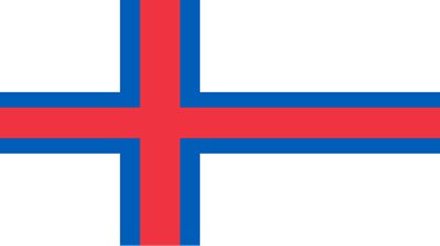 The flag of the Faroe Islands