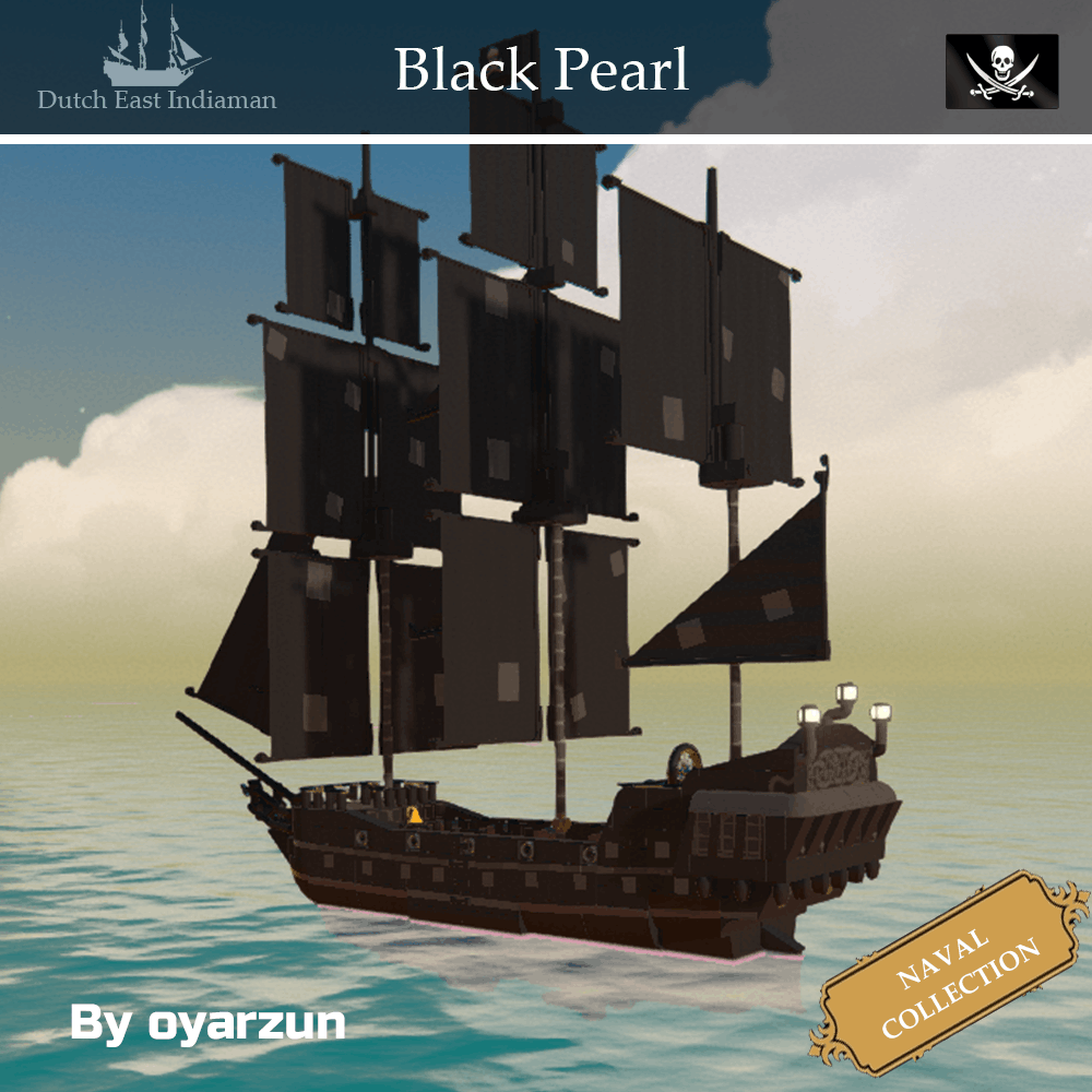 Pirate ship Black Pearl