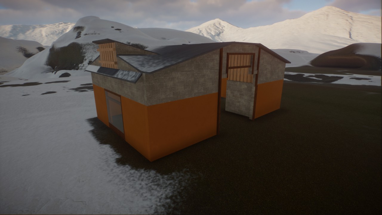 giraffe shelter