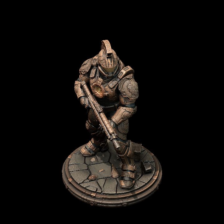 Auric 2 Steampunk Super Soldier