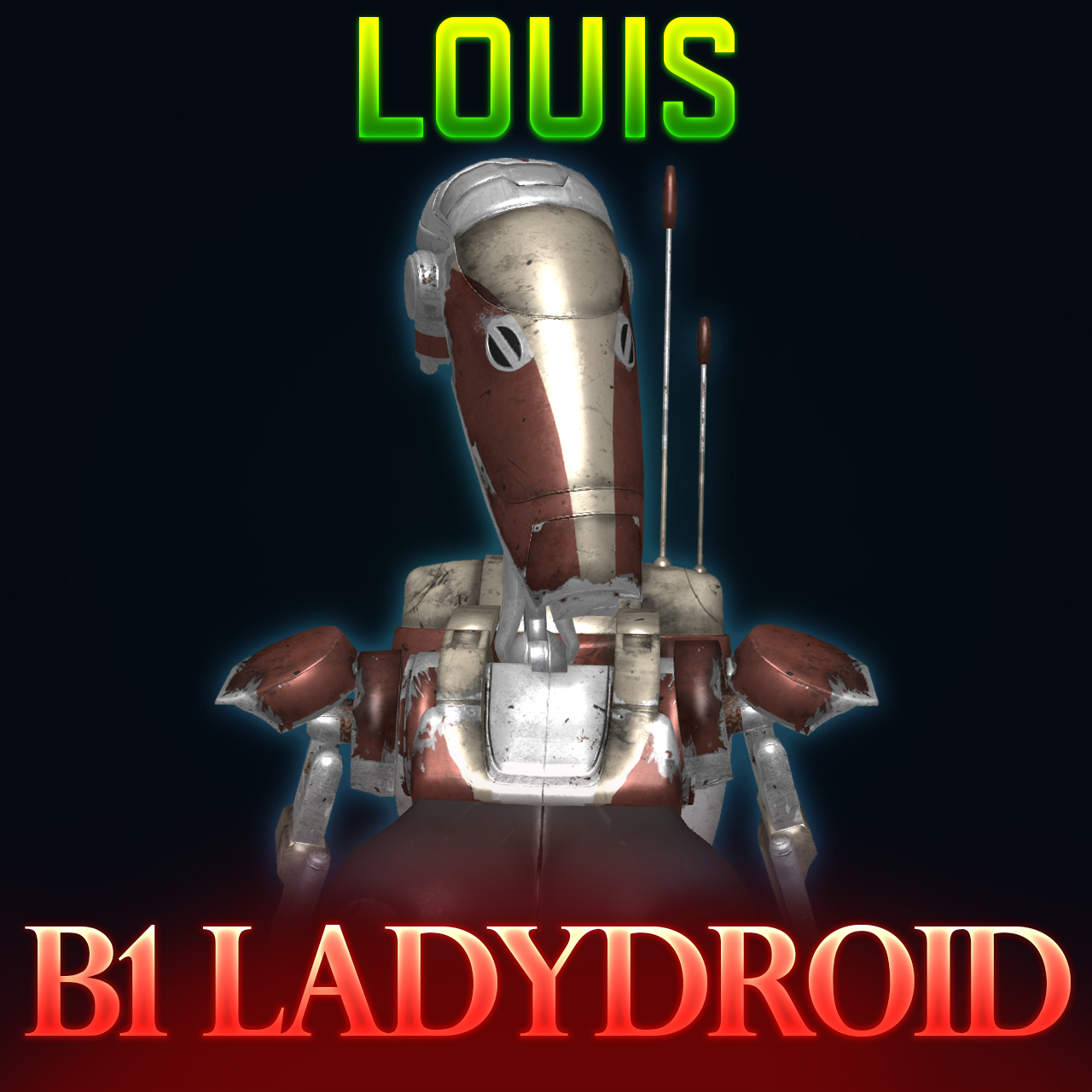 [XCOMM] Star Wars: B1 Lady Droid - Louis
