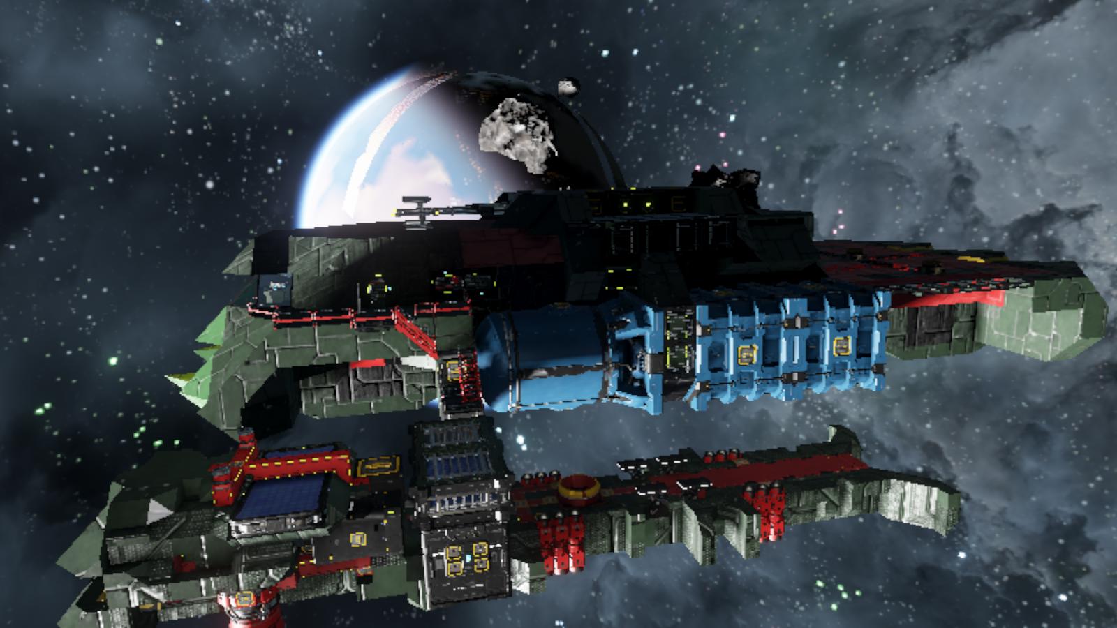 grid  (no weels)+ 4 big cargo