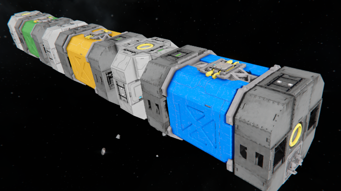 Station Module Galactic Container Daisy Chain Segment