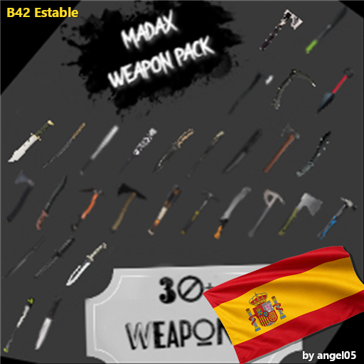 [ES] Madax Weapons Pack - Traducción B42.20 – Project Zomboid Mod