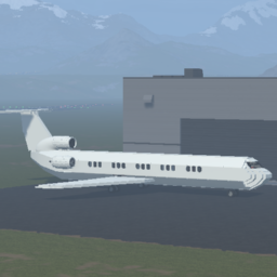 Softbody AIR LINER Boeing 727-200 With Realistic Cabin