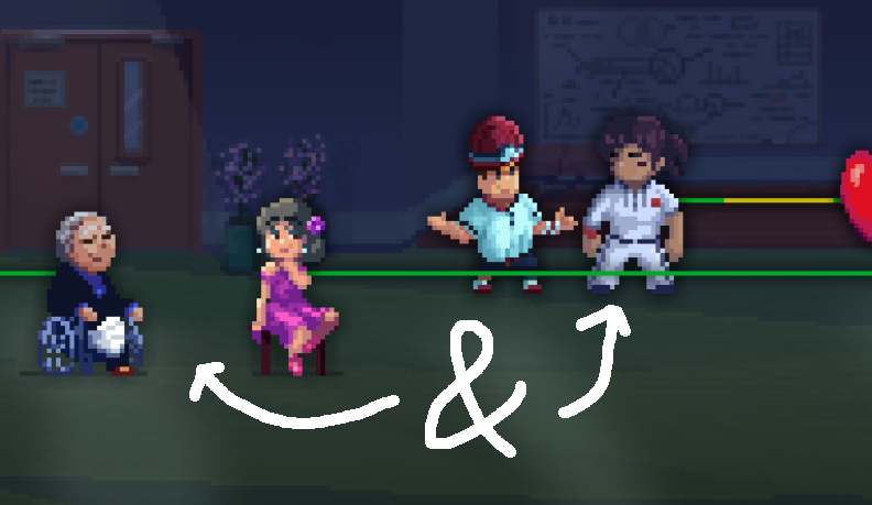 Rhythm Doctor OST - 5~3 Seventh-Inning Stretch & 5~3N Corazones Viejos but they are combined
