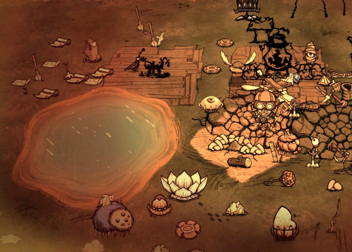 种树防风沙/Planting trees to prevent wind and sand – Don't Starve Together Mod