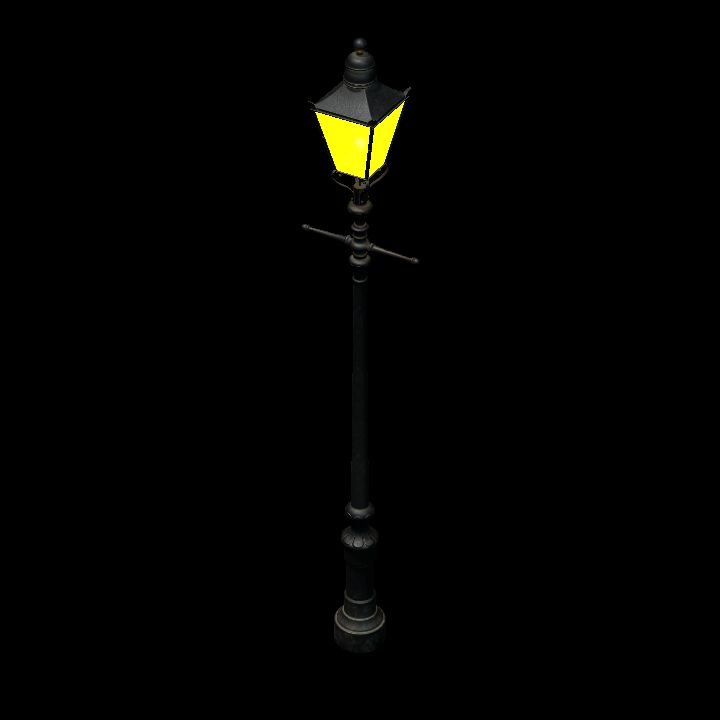 Street lamp victorian - Adjustable light
