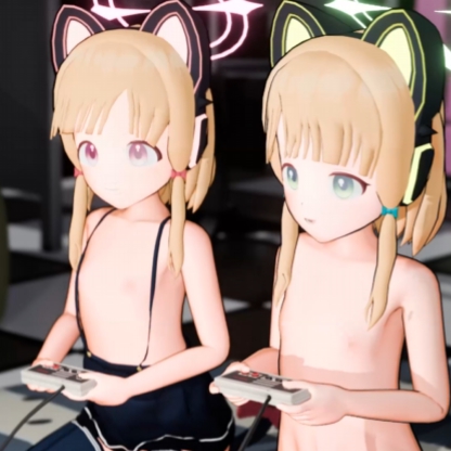Momoi & Midori - Competitive gaming