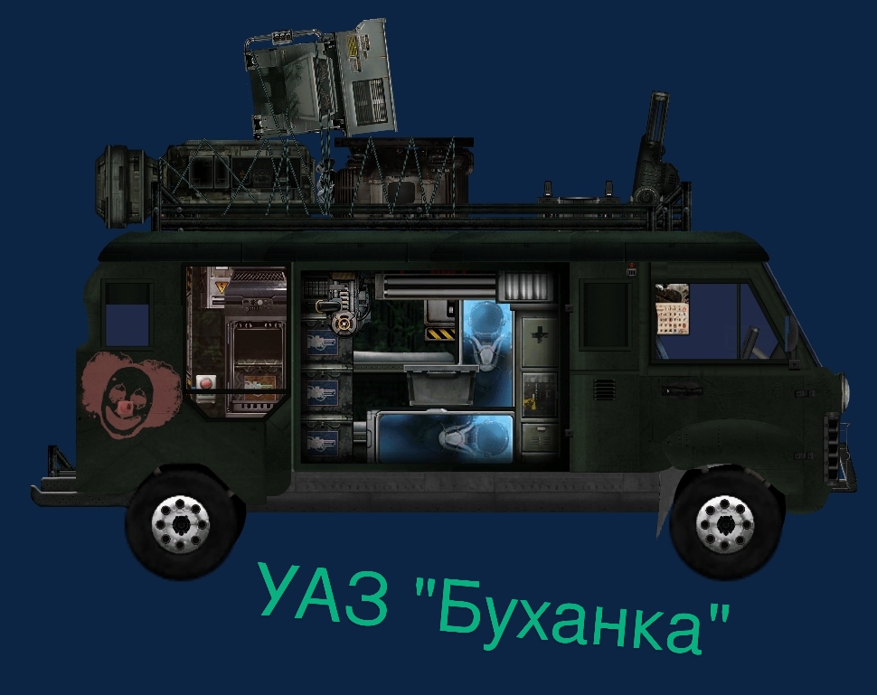 УАЗ-БУХАНКА – Barotrauma Mod