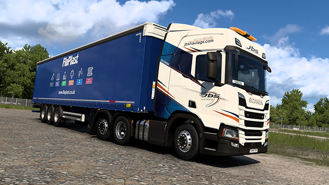 JBS Haulage - Scania R & Kögel Trailer