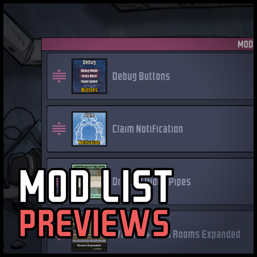 Mod List Previews preview
