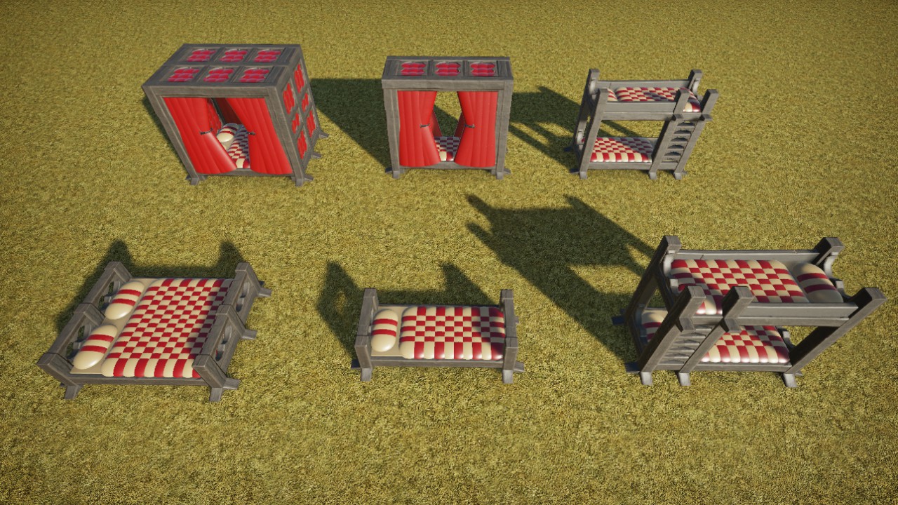 Rustic bed set /// Ensemble de lits rustique