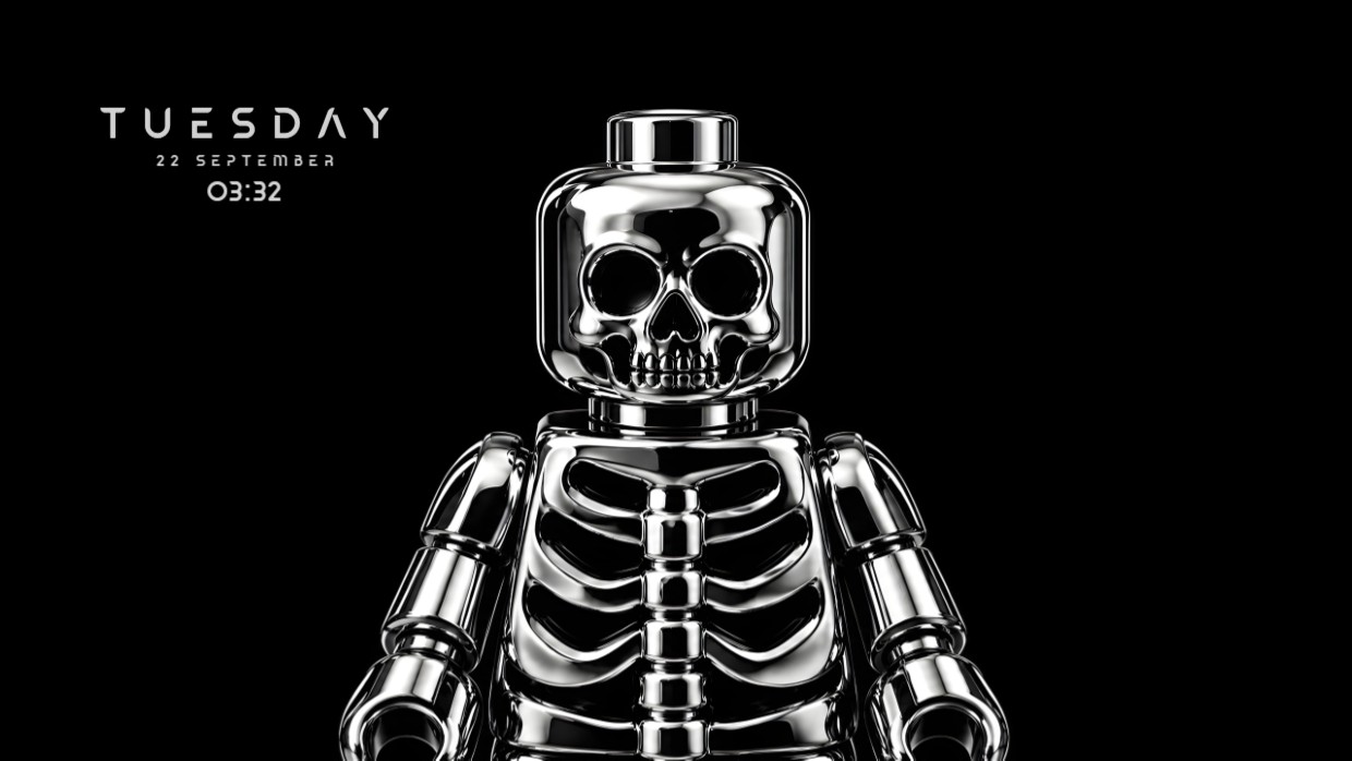 Lego Metal Skeleton