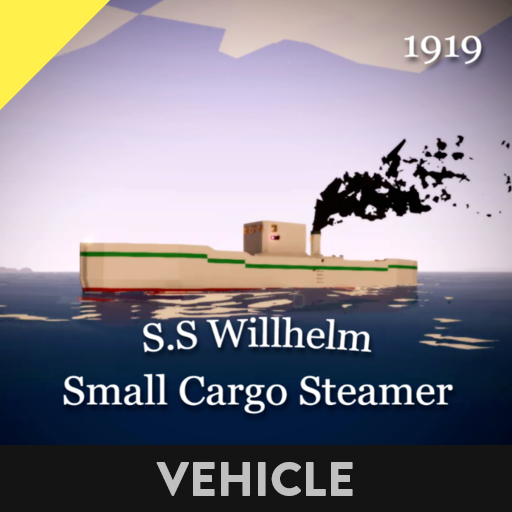 S.S. Willhelm - Small cargo steamer (Sinkable) preview