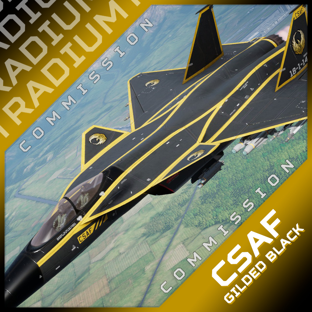 CSAF Gilded Black - Ternion