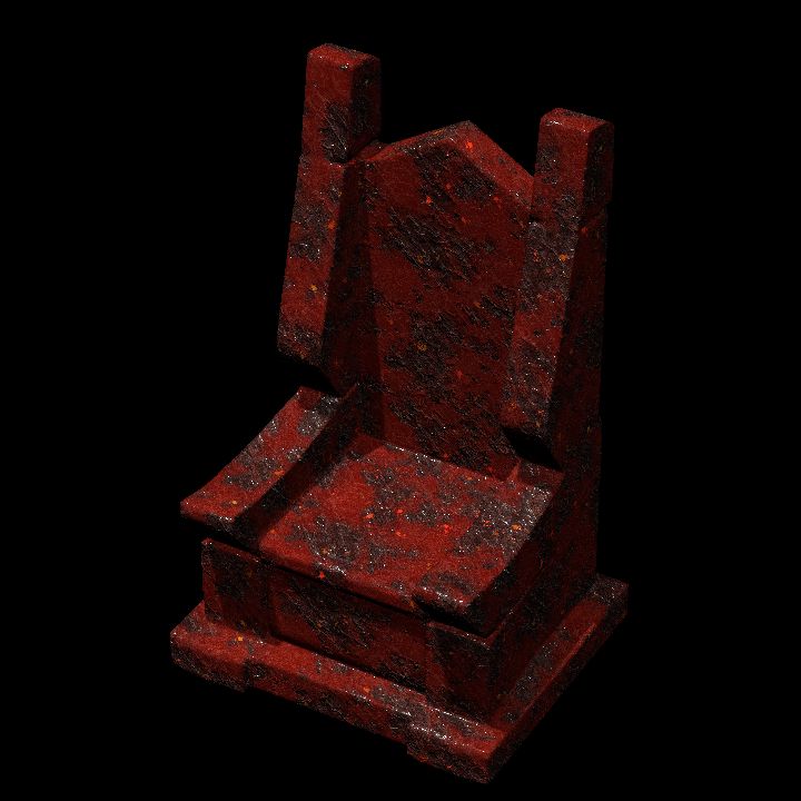 Throne, Red Obsidian