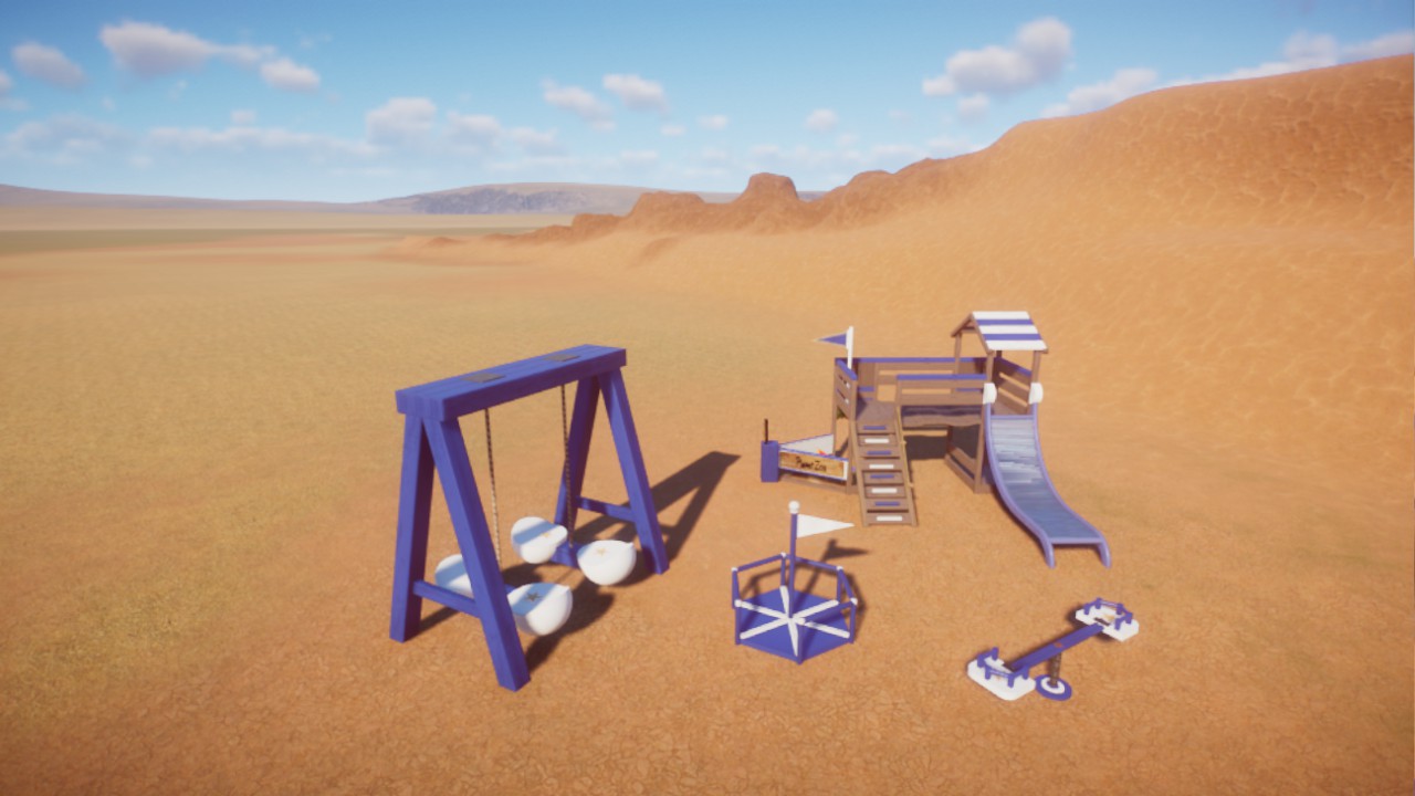 Nautical themed playground