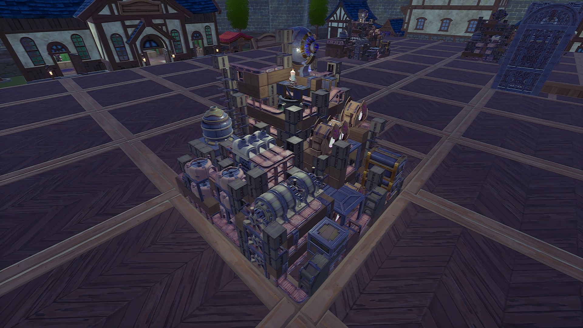 V1.1 self-feed 1block 1floor-high gold farm preview