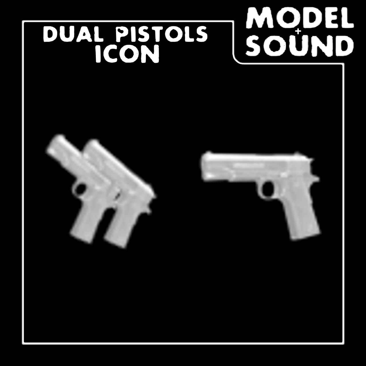 Pistol HUD Icons: BO2 M1911
