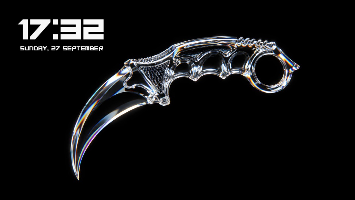 Glass Karambit