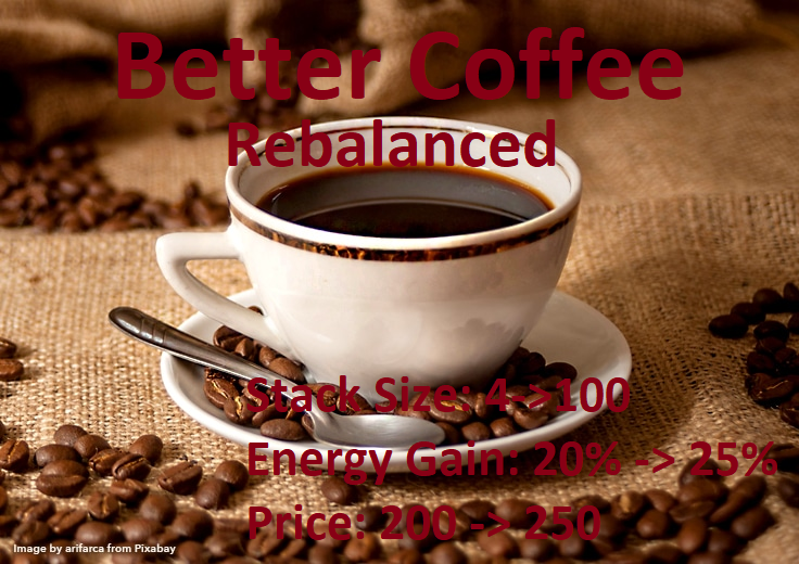 Better Coffee Rebalanced