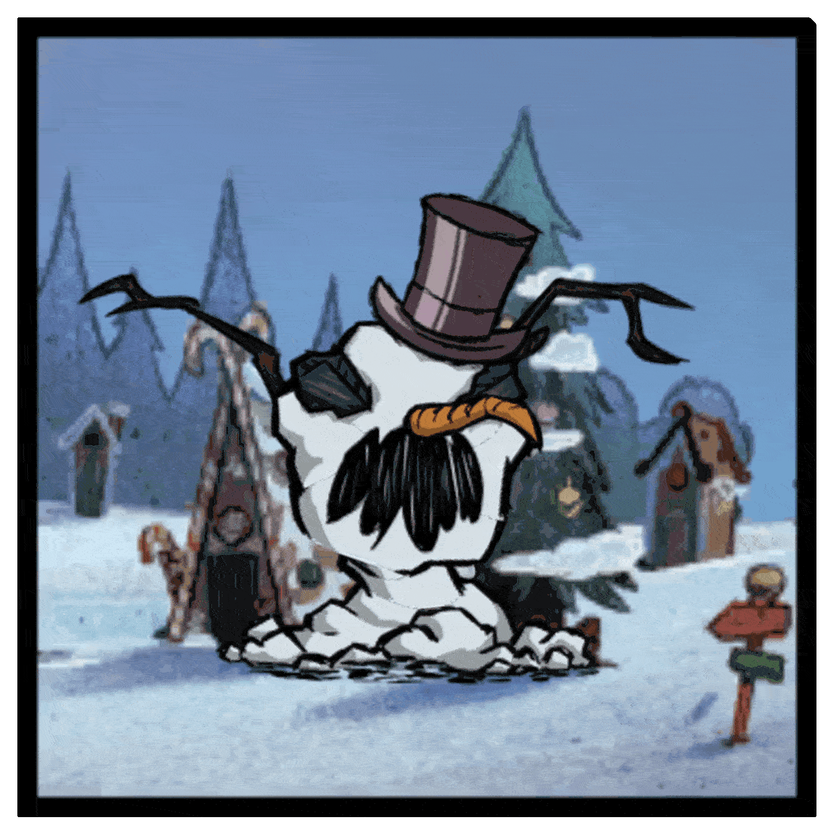 Terror Snowman – Don't Starve Together Mod