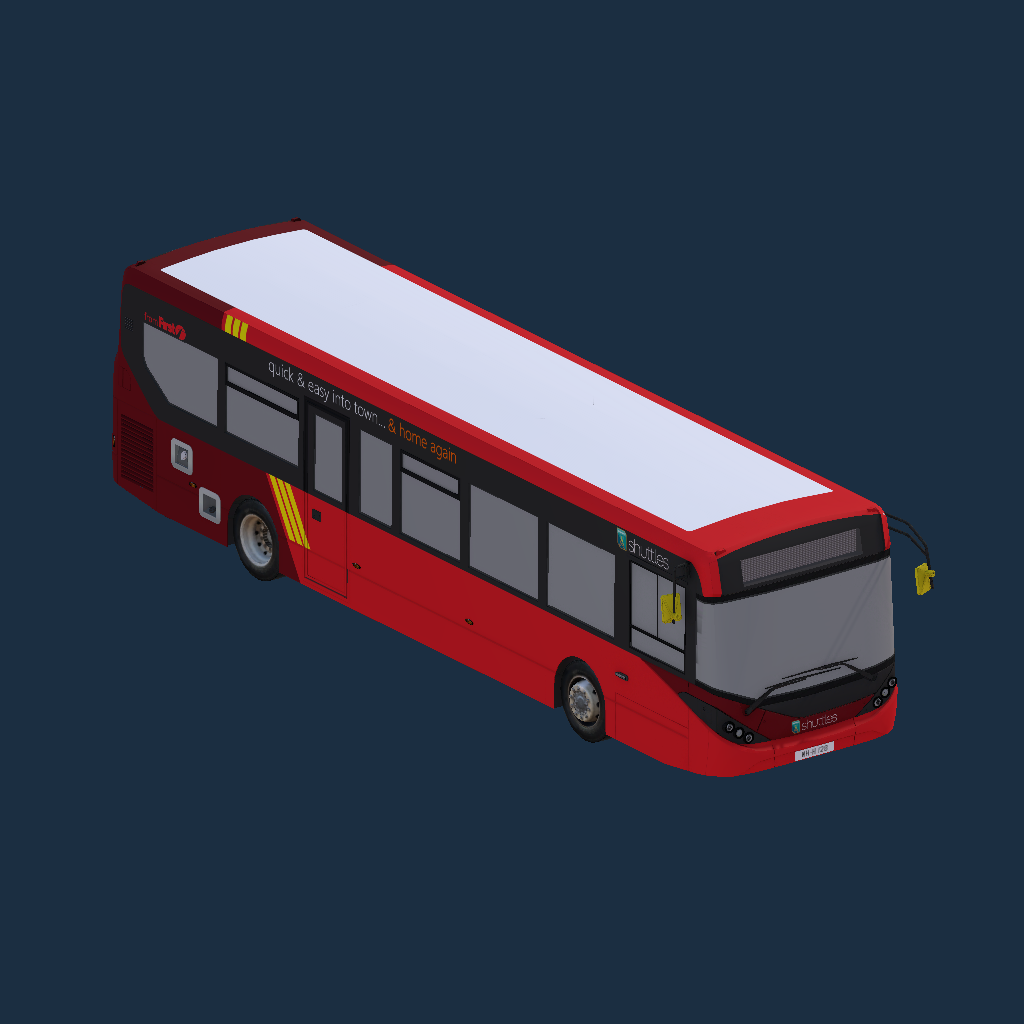 ADL Enviro200 MMC 10.8m FIrst Essex Chelmsford Shuttles Branded