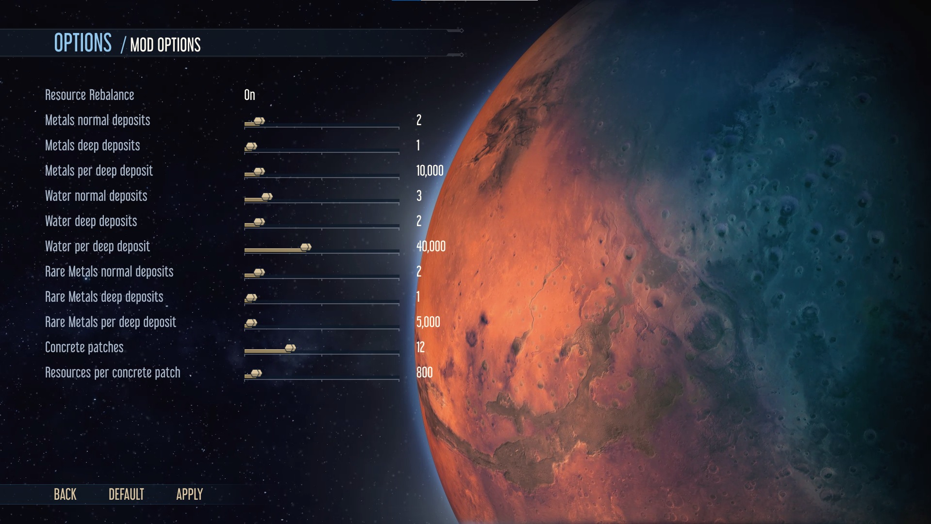 Configurable Deposits preview