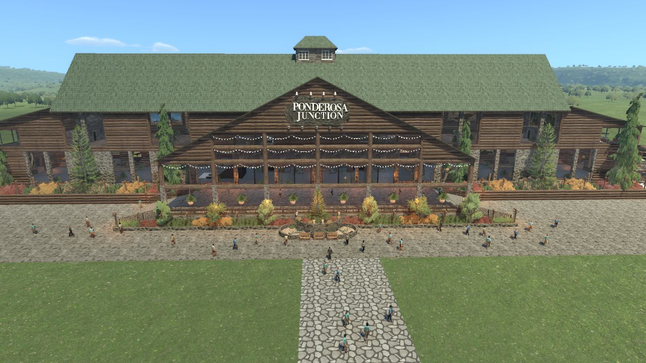 Ponderosa Junction - Train Station w/o Trains