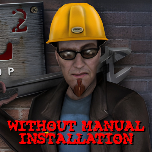 Construction hard hat (Without Manual Installation)