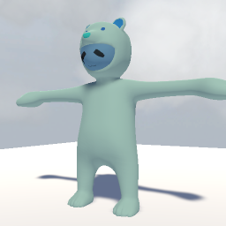 Cube gummy bear