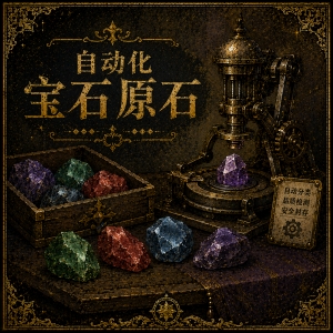 自动化宝石原石