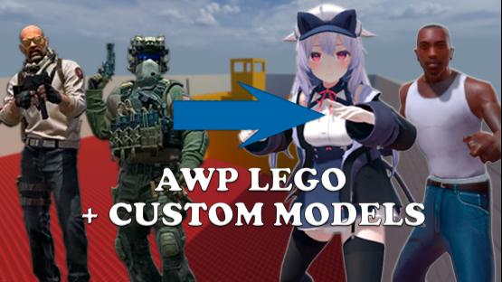 AWP LEGO + CUSTOM MODELS – Counter-Strike 2 Mod