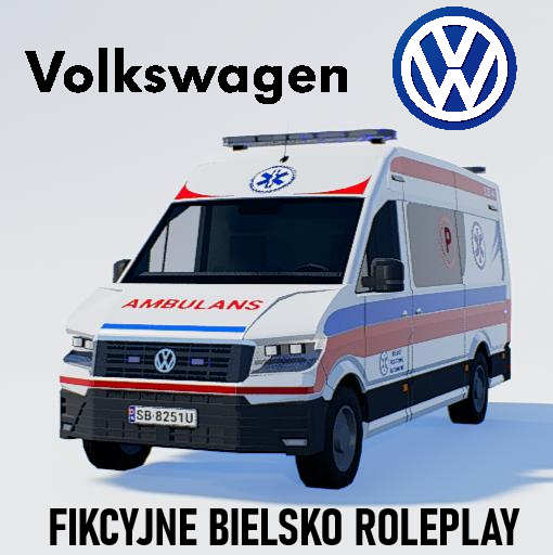 Volkswagen Crafter gen. 2 Ambulans - Fikcyjne Bielsko Roleplay preview