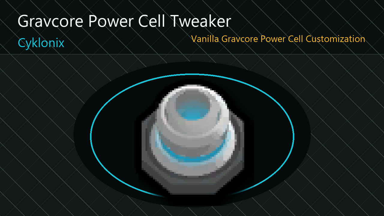 Gravcore Power Cell Tweaker
